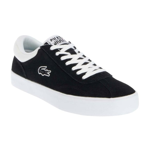 Lacoste Trackserve Suede Trainers - Black/White