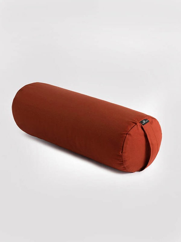 Yoga Studio Organic Cotton Buckwheat Lotus Meditation Bolster Cushion