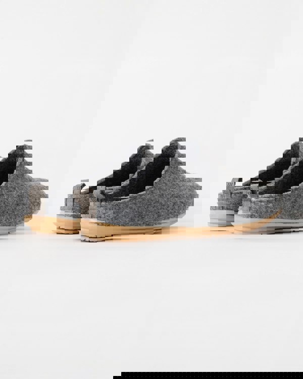 Ilse Jacobsen Snippy Womens Felt Slippers - Grey Wheat