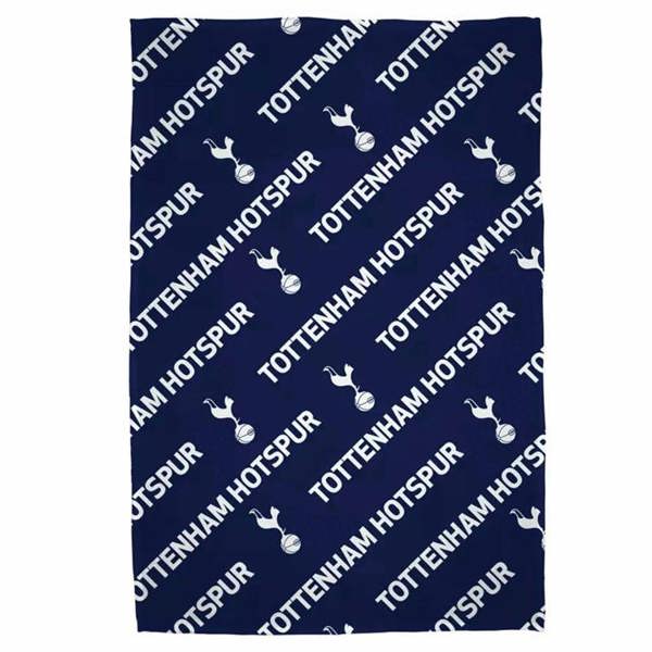 Tottenham Hotspur FC Rotary Fleece Blanket, Bedroom, Sports, Gift