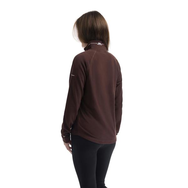 Trespass Womens Skylar Fleece Top - Mocha