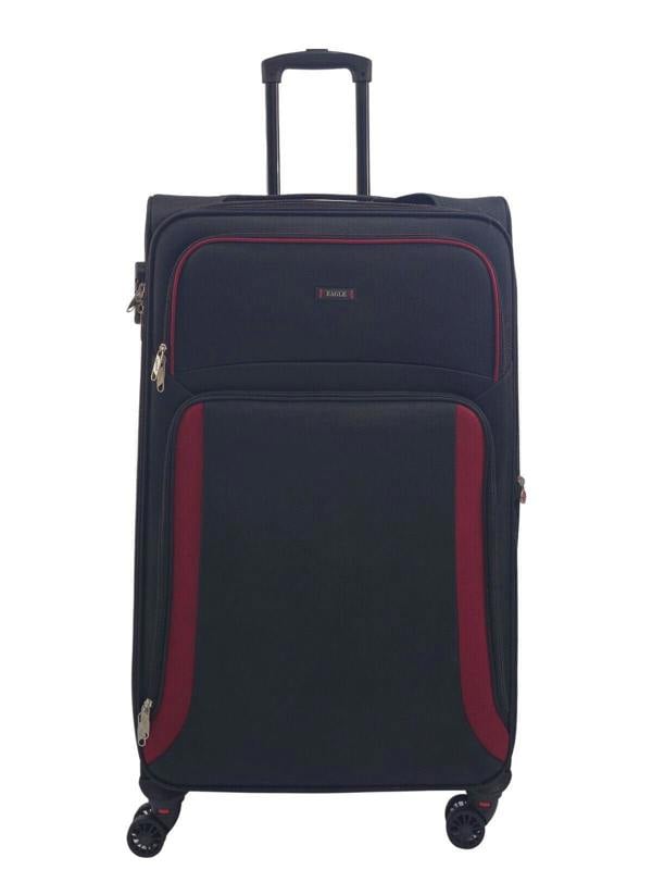 Eagle Luggage Soft Shell Suitcase Luggage Set Travel Light Carry On Cabin Bag