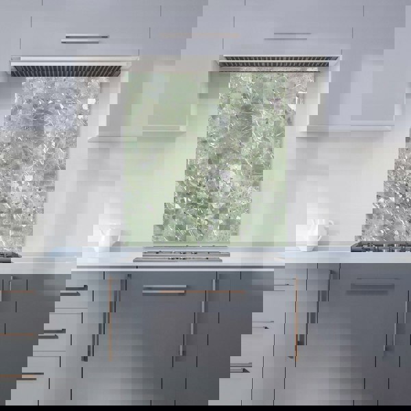 Warren Reed - Designer Polished Sage Green Quartz Effect Kitchen Splashback