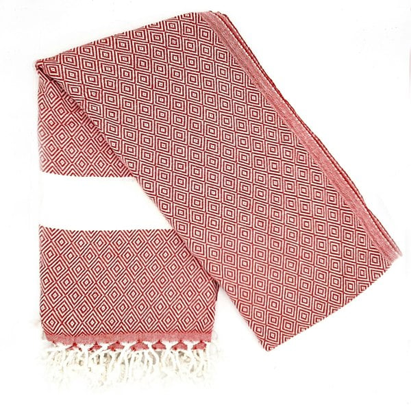 Harfi Destan Hammam Towel, Red