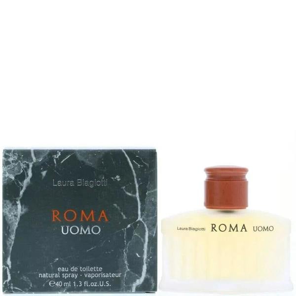 Laura Biagiotti Roma Uomo 40ml Eau De Toilette EDT Spray For Him