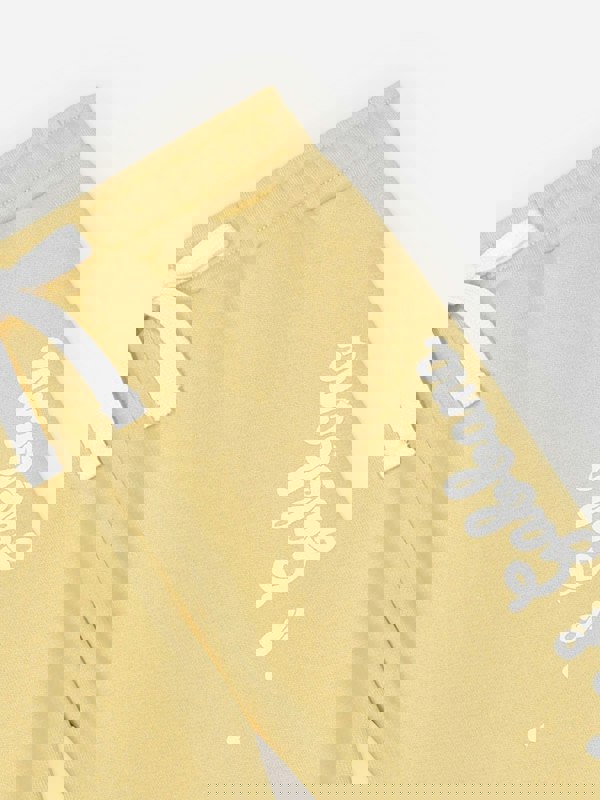 Dolce & Gabbana Kids Dolce & Gabbana Baby Logo Joggers in Yellow