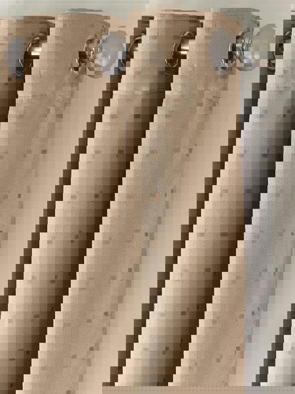 Luxury Living Adi Lined Ring Top Eyelet Curtains