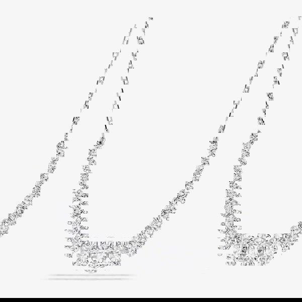 Swarovski Matrix White Crystal Mix Necklace 5705396