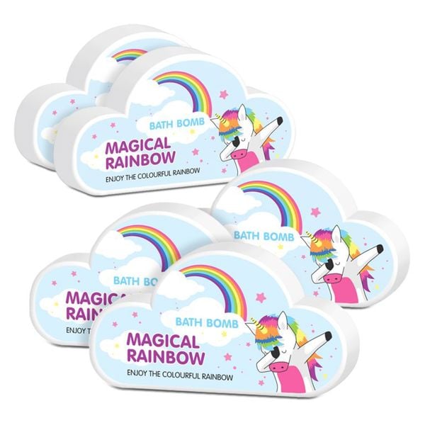 Âme Pure MAGICAL BATH BOMB - Rainbow‑Fizzer & Moisturising Bath Treat