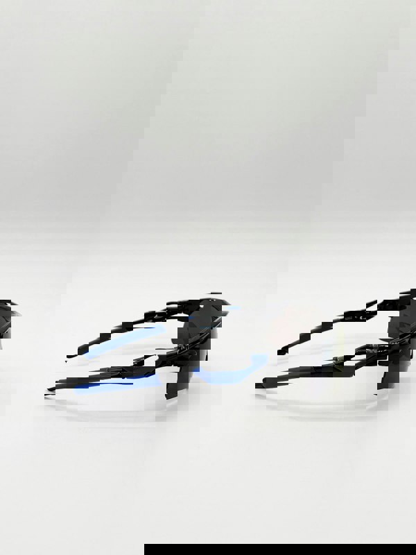 SVNX Outdoor Sports Racer Sunglasses in Multi Blue with Hard Case