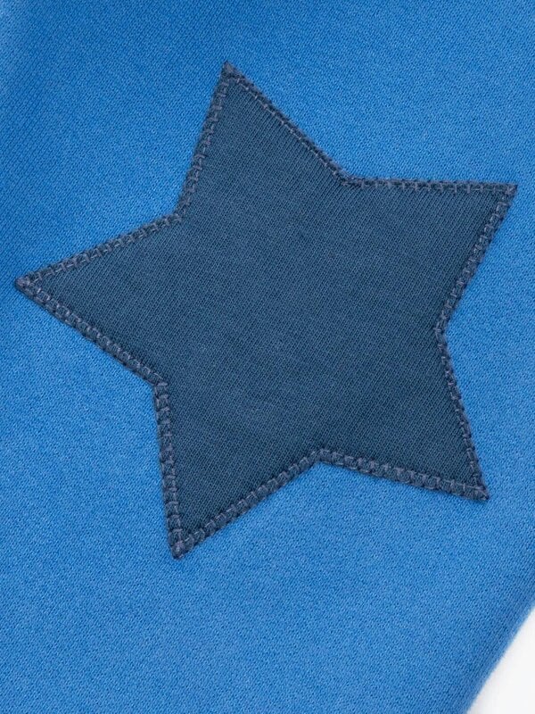 Kite Boys Organic Star Patch Joggers Sapphire