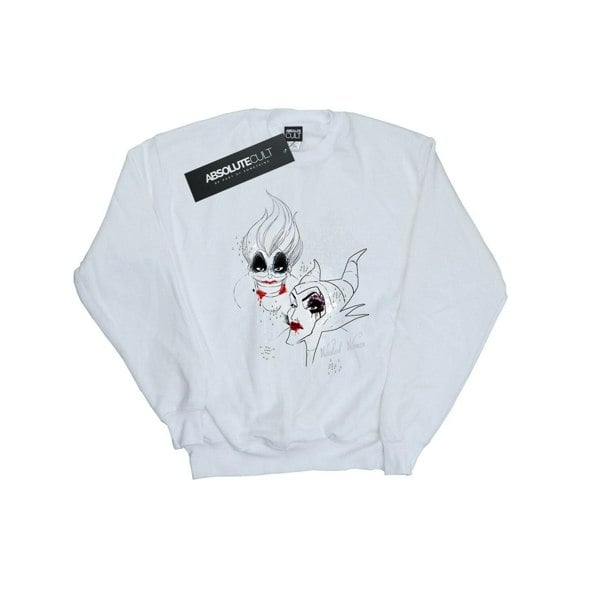 Disney Girls Villains Wicked Women Sweatshirt - White