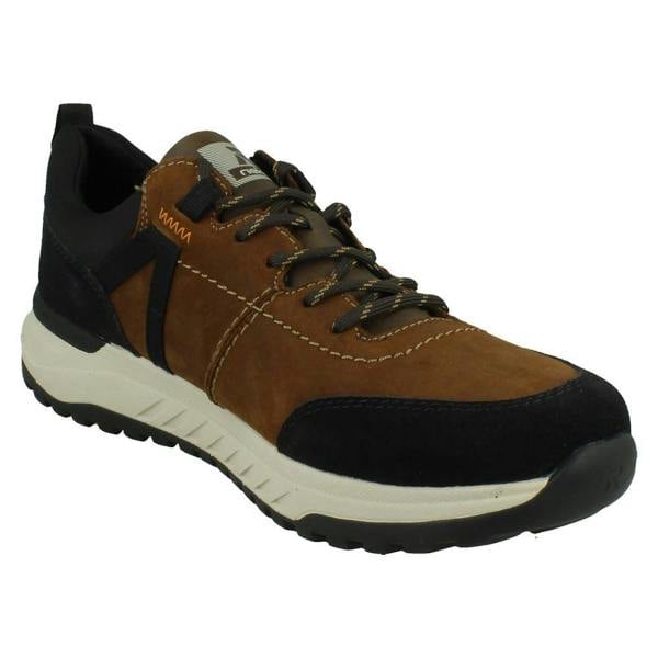Rieker Mens Rieker Casual Lace Up Shoes with R-TEX U0100