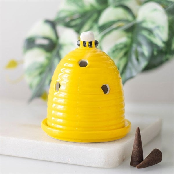 Serano Yellow Beehive Incense Cone Holder