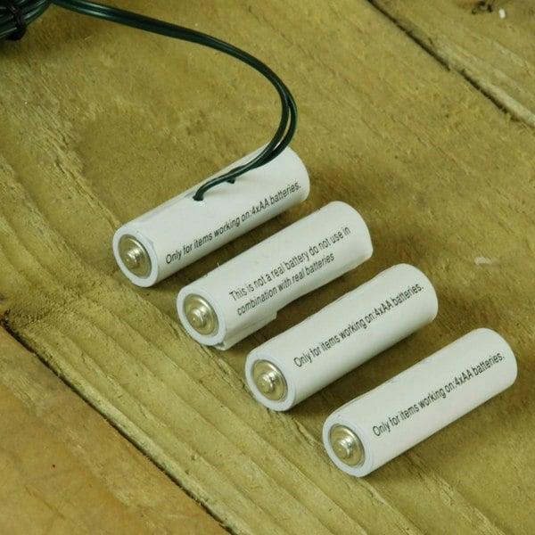 Samuel Alexander 4 x 6V AA Money Saving Battery Replacement Plug In Adapter