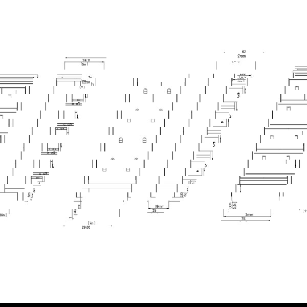 Furniture To Go Barcelona Chest 3+2 drawers in White