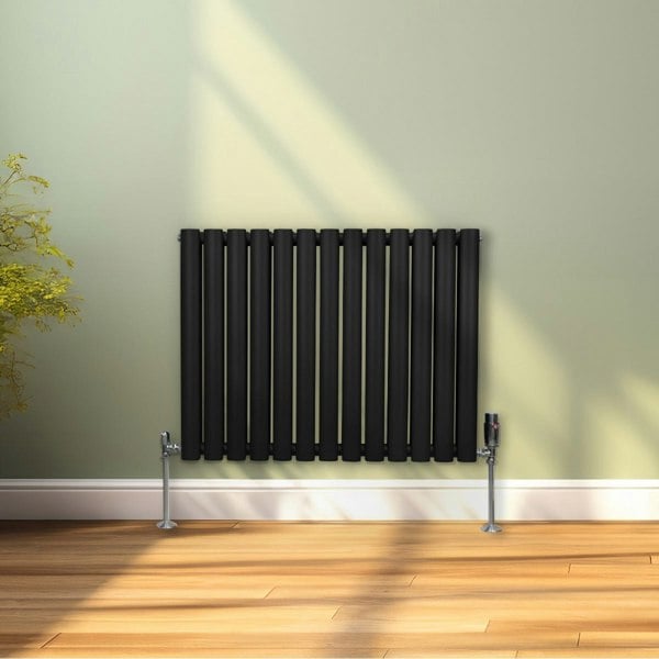 Monstershop Oval Column Radiator – 600mm x 780mm – Black
