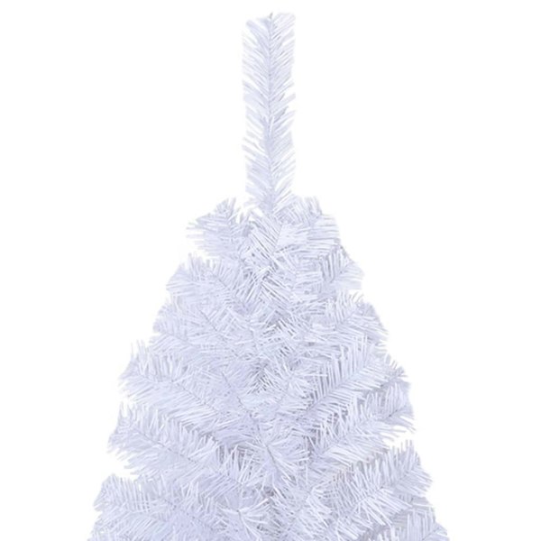 Berkfield Artificial Christmas Tree with Thick Branches White 150 cm PVC