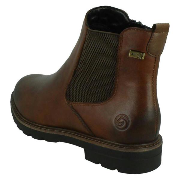 Remonte Ladies Remonte-Tex Water Resistant Ankle Boots D2Q70