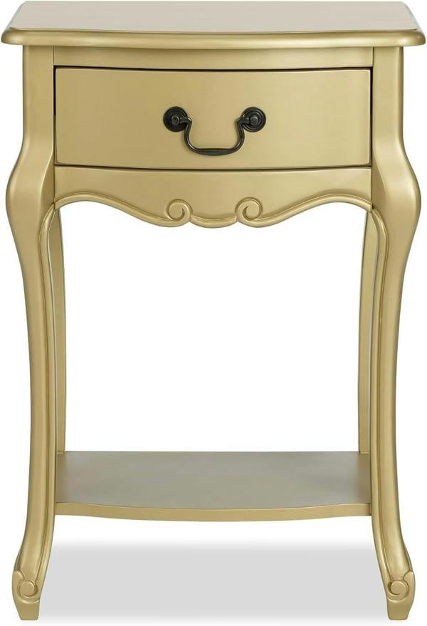 Statement Furniture Juliette Bedside Table with Drawer French Style Nightstand