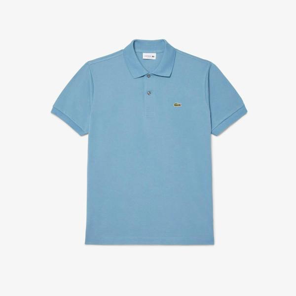 Lacoste Mens L.12.12 Original Pique Classic Polo Shirt - Dark Blue - 