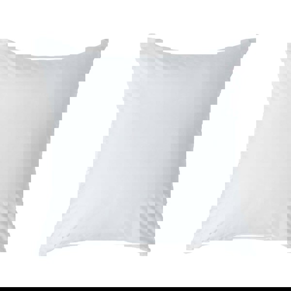 HOMESCAPES Crisp & Cool 200 TC Egyptian Cotton Percale Housewife Pillowcase, European Size