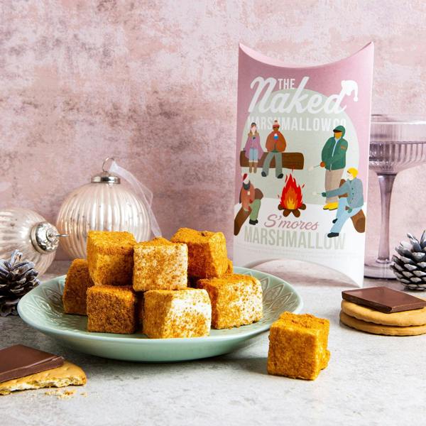 The Naked Marshmallow Co S'mores Gourmet Marshmallows