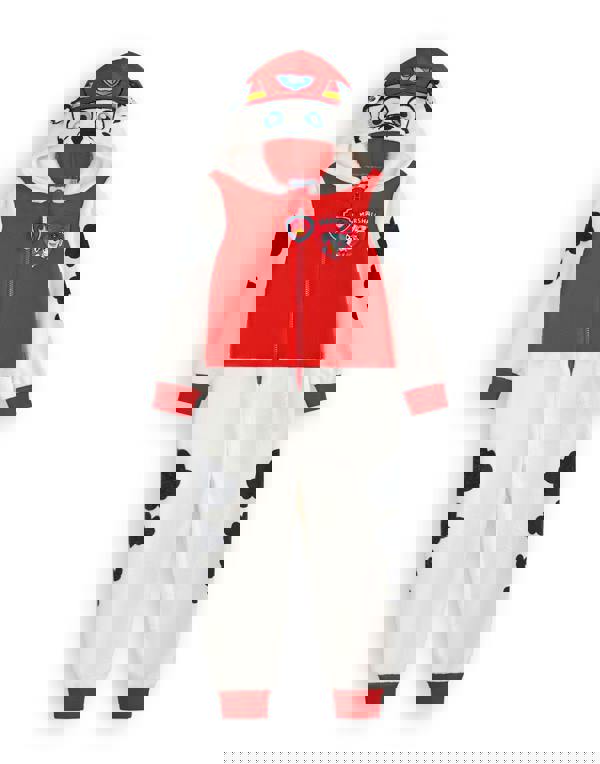 Paw Patrol Unisex Kids Red Marshall Applique Face Onesie