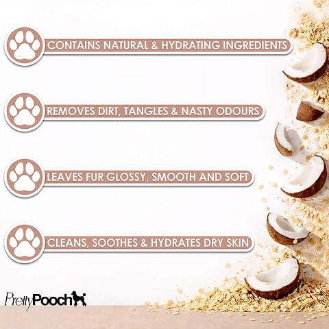 Pretty Pooch tOATally Smooth Oatmeal Dog Shampoo 2L