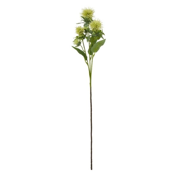Hill Interiors Anemone Spray Artificial Flower - Green
