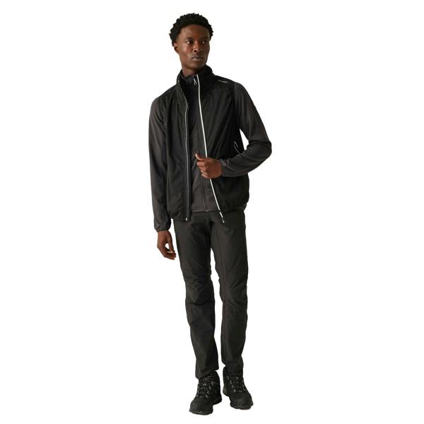 Regatta Mens Lankin VI Softshell Gilet - Black - 