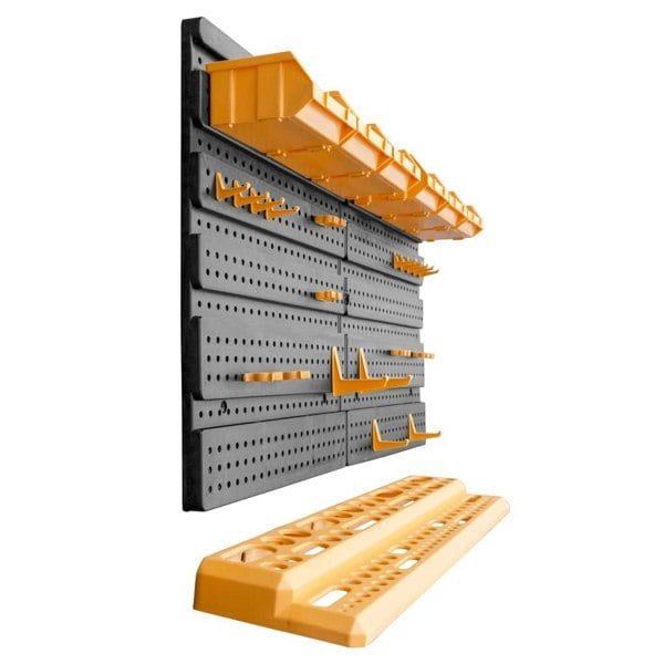 Berkfield Tool Wall 646x385 mm 26 Tool Holders PP