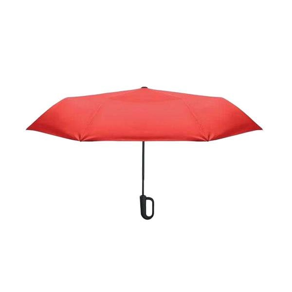 MidOcean UMKRAB Windproof Folding Umbrella - Red - 
