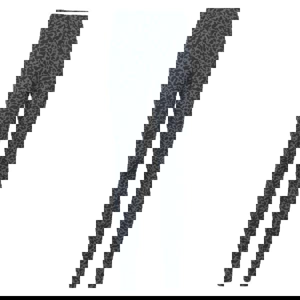 Mountain Warehouse Womens/Ladies Talus Leopard Print Thermal Leggings - Grey