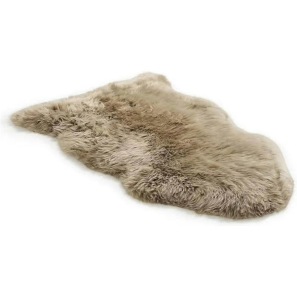 Infinity Leather Genuine Sheepskin Real Natural Wool Area Rug