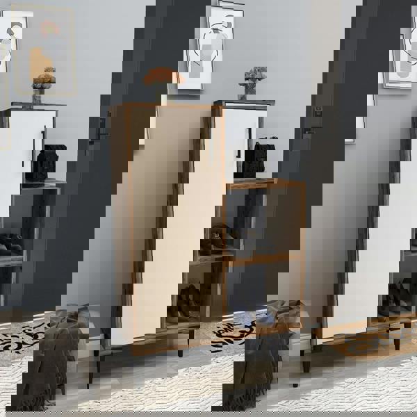 Destina Home Reysary Shoe Storage Shelf with Cabinet