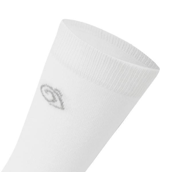 Craghoppers Unisex Adult Insect Repellent Socks (Pack of 2) - Black/White - 