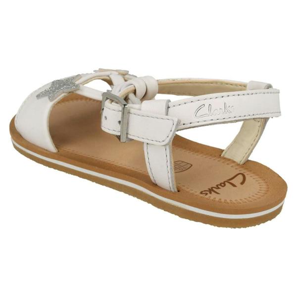 Clarks Girls Clarks Star Detailed Strappy Sandals Finch Summer T