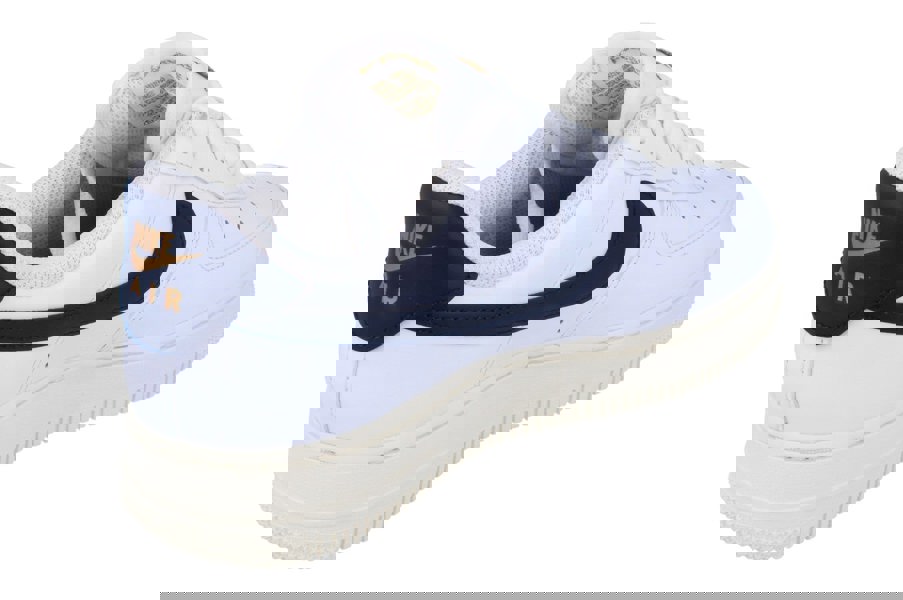 Nike Air Force 1 07 Flyease Womens Trainers Hj9122  100 - White Obsidian Pale Ivory 100 - Photo 2