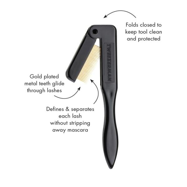 Tweezerman Folding iLashcomb Lash comb