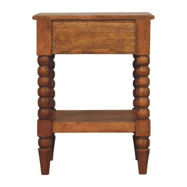 Artisan Furniture Solid Wood Spindle Bedside