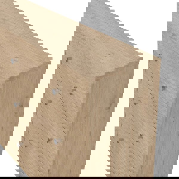 Furniture To Go May Chest of 6 Drawers (3+3) in Jackson Hickory Oak