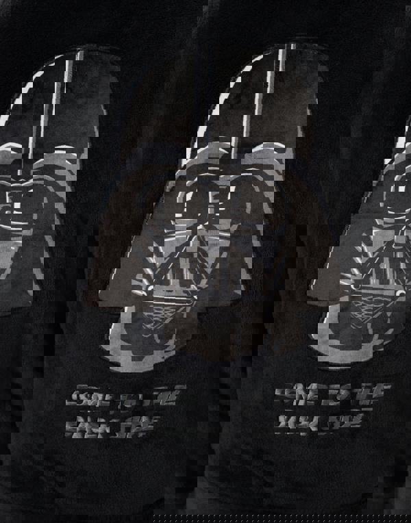 Star Wars Mens Black Darth Vader Hooded Bathrobe