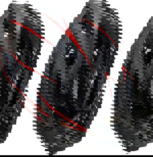 Sport Direct "Team Comp" 24 Vent Adult Bike Helmet Large 58-61cm Black/Red