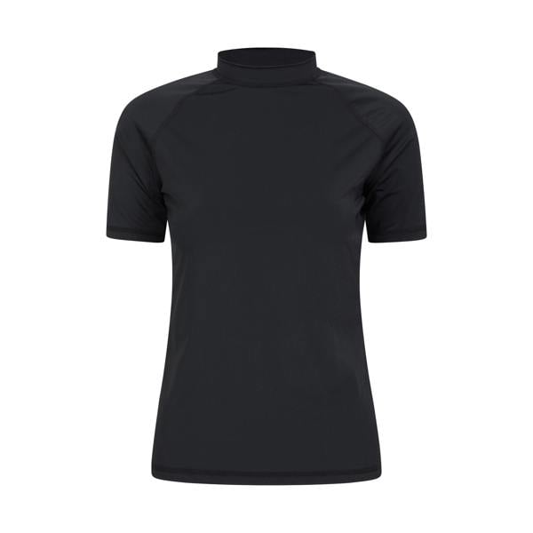 Mountain Warehouse Womens/Ladies UV Protection Rash Guard - Jet Black - 