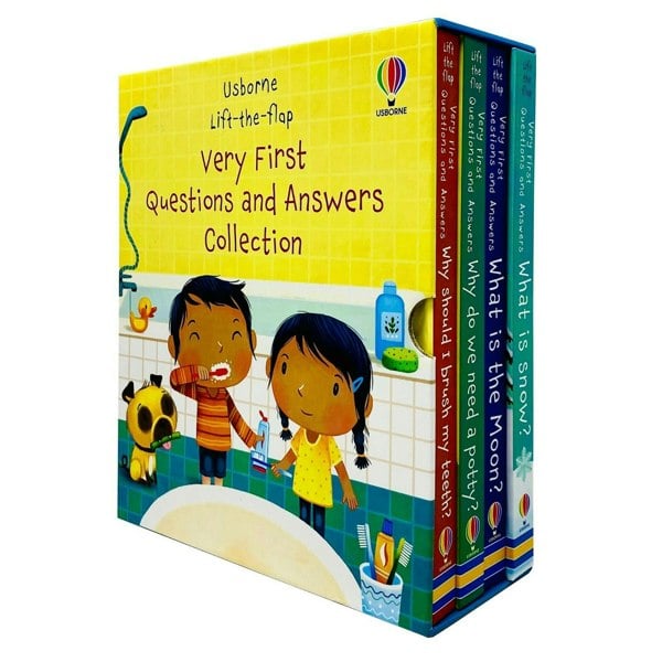 Lift-the-flap Series My Very First Questions and Answers 4 Books Box Set