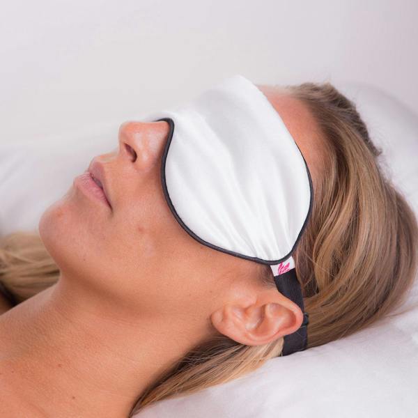 White Lotus Beauty 100% Mulberry Silk Pillowcase and Eye Mask Set Cruelty Free