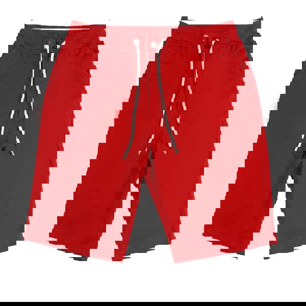 David WeJ Paco Chinos Drawstring Shorts - Red