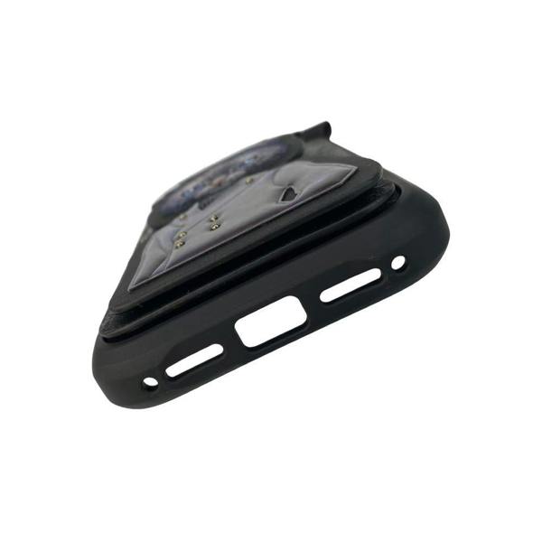 Nimmy Friends Nimmy Black Cat Magnetic Combo Case with Detachable MagSafe Card Holder Stand for iPhone 17 Pro Max 6.9" Black