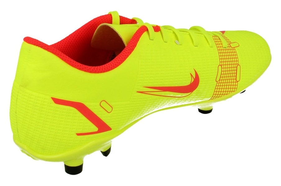 Nike Vapor 14 Club Fg/Mg Mens Football Boots Cu5692  760 - Volt Bright Crimson 760 - Photo 2